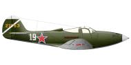 Asisbiz Bell P 39Q Airacobra 1MTAD Black Sea Fleet White 19 at a Soviet airfield Russia Aug 1944 0A