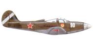 Asisbiz Bell P 39Q Airacobra 213GvIAP 22GIAD White 90 Ukrainian Front 1945 0A