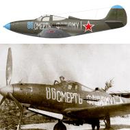 Asisbiz Bell P 39Q Airacobra 30GvIAP 180IAD Blue 86 slogan Death to fascism on Belorussian front 1945 01