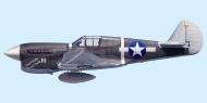 Asisbiz Curtiss P 40F Warhawk 18FG44FS White 111 Jack Bade New Georgia Isl 1943 0A