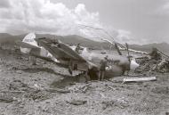 Asisbiz USAAF 43 5676 Curtiss P 40M Warhawk 18FG44FS landing mishap at Munda Solomon Islands 01