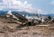 Asisbiz USAAF 43 5676 Curtiss P 40M Warhawk 18FG44FS landing mishap at Munda Solomon Islands ASC1