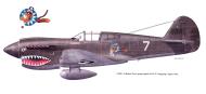 Asisbiz Curtiss P 40E Warhawk 23FG White 7 Col Robert L Scott Hengyang Hunan Province China Aug 1942 0A