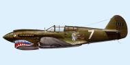 Asisbiz Curtiss P 40E Warhawk 23FG White 7 Col Robert L Scott Hengyang Hunan Province China Aug 1942 0C