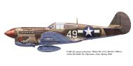 Asisbiz Curtiss P 40F Warhawk 324FG315FS White 49 1Lt David Giltner at Pignataro Italy 1944 0A