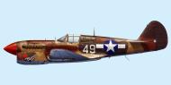 Asisbiz Curtiss P 40F Warhawk 324FG315FS White 49 1Lt David Giltner at Pignataro Italy 1944 0B