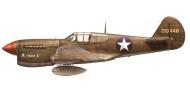 Asisbiz USAAF 42 10448 Curtiss P 40L Warhawk 332FG99FS 1Lt Charles Dryden Fardjouna Tunisia Jun 1944 0A