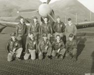 Asisbiz Aircrew 11AF 343rd Fighter Group P 40 Warhawk pilots during the Aleutian campaign Alaska 1943 NA010