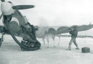 Asisbiz Curtiss P 40 Warhawk being thawed out due to minus 22C temperature at Ladd Field Alaska 9th Feb 1944 NA153