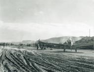 Asisbiz Curtiss P 40 Warhawks 343FG take off from Amchitka runway Aleutian Islands 7th Mar 1943 NA1050