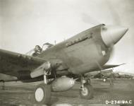 Asisbiz Curtiss P 40E Warhawk 343FG Aleutian Tigers with Lt Bruce K Slonneger prior to take off Aleutian Islands 1943 NA1053