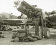 Asisbiz Curtiss P 40E Warhawk 343FG under going engine change at Alexai Aleutian Islands 1943 NA144