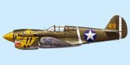 Asisbiz Curtiss P 40E Warhawk 343FG11FS Aleutian Tigers Yellow 49 Aleutian Islands 1942 0A