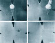 Asisbiz Japanese balloons with bombs shot down by 11AF P 38 Lightnings near Attu above 30,000ft 11th Apr 1945 NA417