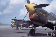 Asisbiz USAAF 40 610 Curtiss P 40E Warhawk 343FG foreground Kiska Aleutians 1942 02