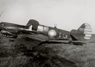 Asisbiz Curtiss P 40N Warhawk 3FG7FS White 13 landing accident Callaway China 1944 01