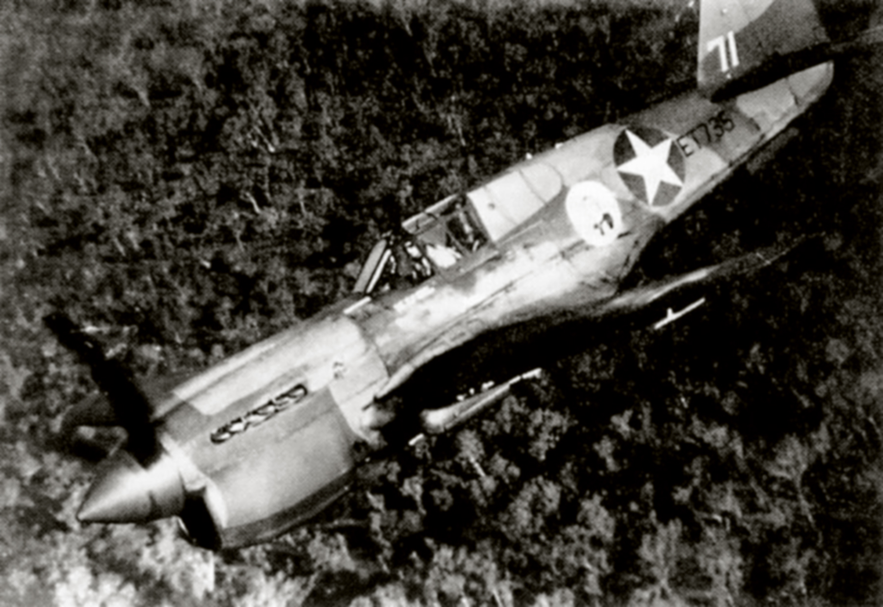 Curtiss P-40E Warhawk 49FG9FS White 71 John Landers ET735 Darwin Australia 1942 01