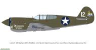 Asisbiz Curtiss P-40E Warhawk 49FG7FS White 12 Lt Harold J Martin based at Horn Island Torres Strait Australia spring 1942 eduard 0B