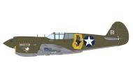 Asisbiz Curtiss P-40E Warhawk 49FG9FS White 81 1Lt John Landers Skeeter Darwin Australia 1942 eduard 0A