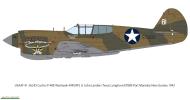 Asisbiz USAAF 41-36243 Curtiss P-40E Warhawk 49FG9FS Lt John Landers Texas Longhorn ET889 Port Moresby New Guinea 1942 Eduard 0A