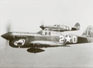 Asisbiz Curtiss P 40F Warhawk 57FG64FS White 20 Lt George Blednick and 42 10453 P 40L White 32 Lt Paul Carll 1943 01