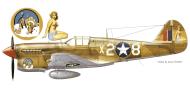 Asisbiz Curtiss P 40F Warhawk 79FG86FS X28 Tunisia June 1943 0A