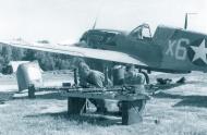Asisbiz Curtiss P 40F Warhawk 79FG86FS X6 under going maintenance Tripolitania Libya 1943 NA1237