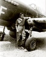 Asisbiz Curtiss P 40N Warhawk 8FG35FS Yellow F Bud Pool at Cape Gloucester New Britain Apr 1944 01