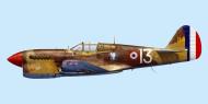 Asisbiz USAAF 41 14349 Curtiss P 40F Kittyhawk FAF GCII.5 Lafayette White 13 named MADKOT Tunisia 1943 0B