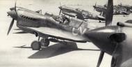 Asisbiz Curtiss P 40E Kittyhawk RAAF 3Sqn line up with CVR CVK prior to start up Egypt 1942 AWM 01