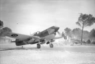 Asisbiz Curtiss Kittyhawk IV RAAF 450Sqn OKY FX745 and OKD at Cervia Italy IWM CNA3493