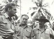 Asisbiz Aircrew RAAF 100Sqn WCmdr JR Balmer 76Sqn SqnLdr Bluey KW Truscott 75sqn SqnLdr Les Jackson at Milne Bay Sep 1942 AMW 026643