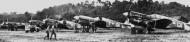 Asisbiz Curtiss P 40N Kittyhawk RAAF 75sqn Line Up at Tarakan Borneo 28th Jun 1945 AWM 01