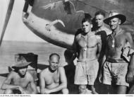 Asisbiz Aircrew RAAF 76Sqn ground crew at Papua New Guinea AWM 044662