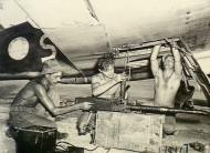 Asisbiz Curtiss P 40 Kittyhawk RAAF 76Sqn SVx being serviced for its next mission Noemfoor Isl DNG 7th Dec 1944 AWM OG1847