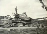Asisbiz Curtiss P 40N Kittyhawk RAAF 76Sqn SVD at Kiriwina Trobriand Papua 26th Nov 1943 AWM OG0442