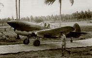 Asisbiz USAAF 41 36236 Curtiss P 40E Kittyhawk RAAF 76Sqn ID SqnLdr KW Truscott A29 142 Milne Bay Sep 1942 AWM 026647x