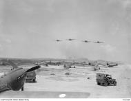 Asisbiz Curtiss P 40N Kittyhawk RAAF 78Sqn and 80Sqn at Morotai Halmahera Isl Mar 1945 AMW OG2320