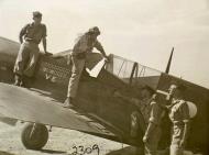 Asisbiz Curtiss P 40N Kittyhawk RAAF 80Sqn BUG 07 SqnLdr JL Waddy with A29 607 Morotai DNG Mar 1945 AWM OG2309