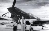Asisbiz Curtiss P 40N Kittyhawk RAAF 80Sqn BUG 07 SqnLdr JL Waddy with A29 607 Noemfoor DNG 21st Oct 1944 AWM