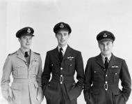 Asisbiz Aircrew RAF 112Sqn DF Jerry Westenra NF Duke and PH Hunk Humphreys IWM CM2504