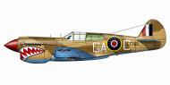 Asisbiz Curtiss P 40E Kittyhawk RAF 112Sqn GAC ET789 Wallace Hogg Libya 1941 0A