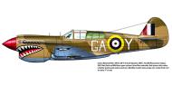 Asisbiz Curtiss P 40E Kittyhawk RAF 112Sqn GAY AK772 Henry Burney Gambut Libya 1942 0A