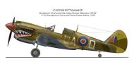 Asisbiz Curtiss P 40M Kittyhawk RAF 112Sqn GAD Wilfred David Brown FR860 North Africa 1943 0A