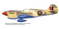 Asisbiz Curtiss P 40K Kittyhawk RAF 260Sqn HSX FR829 Hanbury Libya 1942 0A