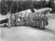 Asisbiz RNZAF P 40N Kittyhawk 16Sqn White 66 after carrying out the first bomber assault on Rabaul 19th Dec 1943 01
