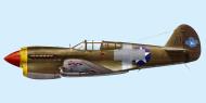 Asisbiz Curtiss P 40E Warhawk 20PG79FS Black 34 during exercises 1941 0A