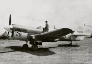 Asisbiz USAAF 43 23198 Curtiss P 40N Warhawk 71TRG110TRS Black 28 carrying a 250lb bomb 01