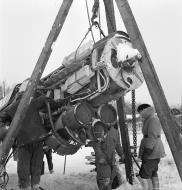 Asisbiz Curtiss P 40 Soviet 191GvIAP White 23 captured by Finnish forces at Valkjarvi 11th Dec 1943 02