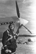 Asisbiz Aircrew Soviet ace Vladimir Pokrovsky and his Curtiss P 40E Kittyhawk 01
